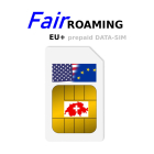 FairRoaming 37 countries prepaid data sim